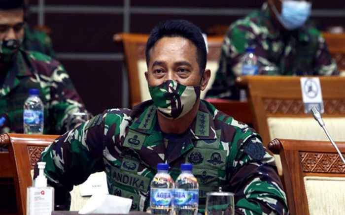 印尼国军总司令安迪卡(Andika Perkasa)